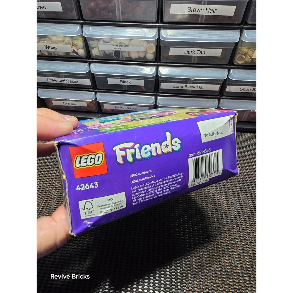 LEGO FRIENDS: Cotton Candy Stand and Scooter (42643) Brand New Factory Sealed